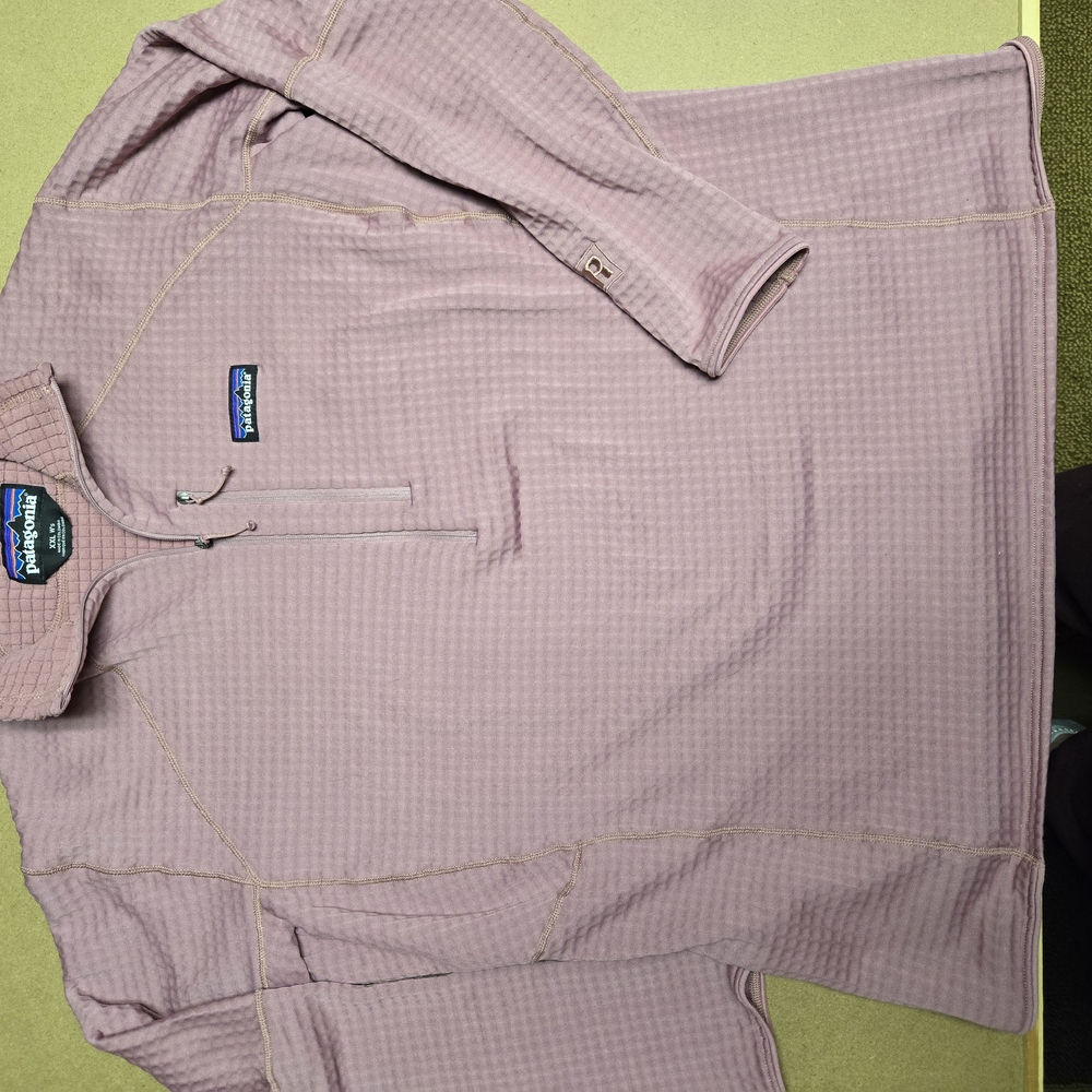 Patagonia Pink Quarter-Zip Pullover